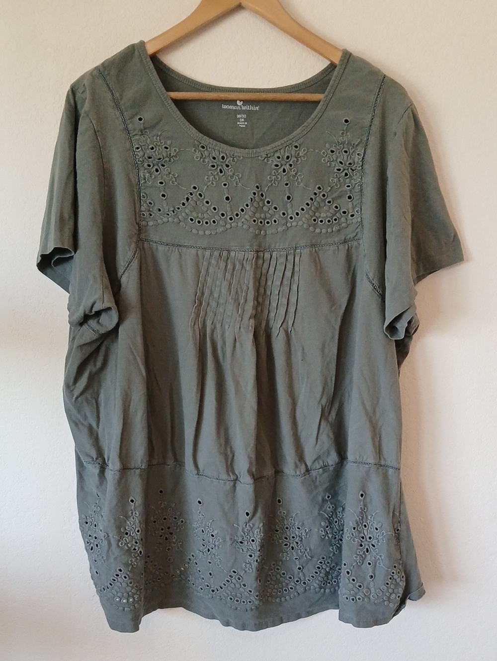 Woman Within Plus Size 3X Tops Bundle - Picture 5 of 11